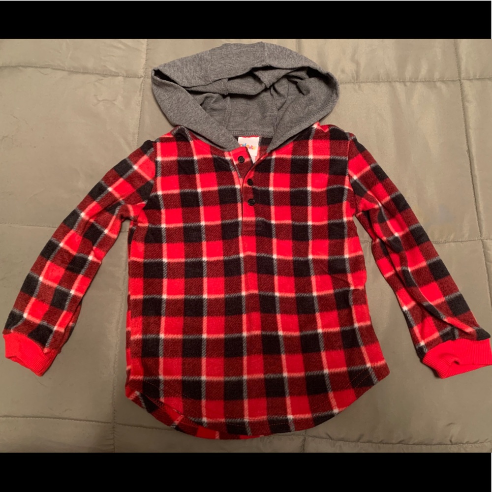 *Like New* Super Soft Hooded Long Sleeve Top